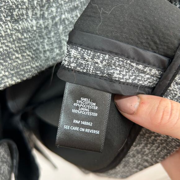 Torrid Gray Collared Blazer Jacket Plus Size 3X Professional Business Workwear - Picture 7 of 7